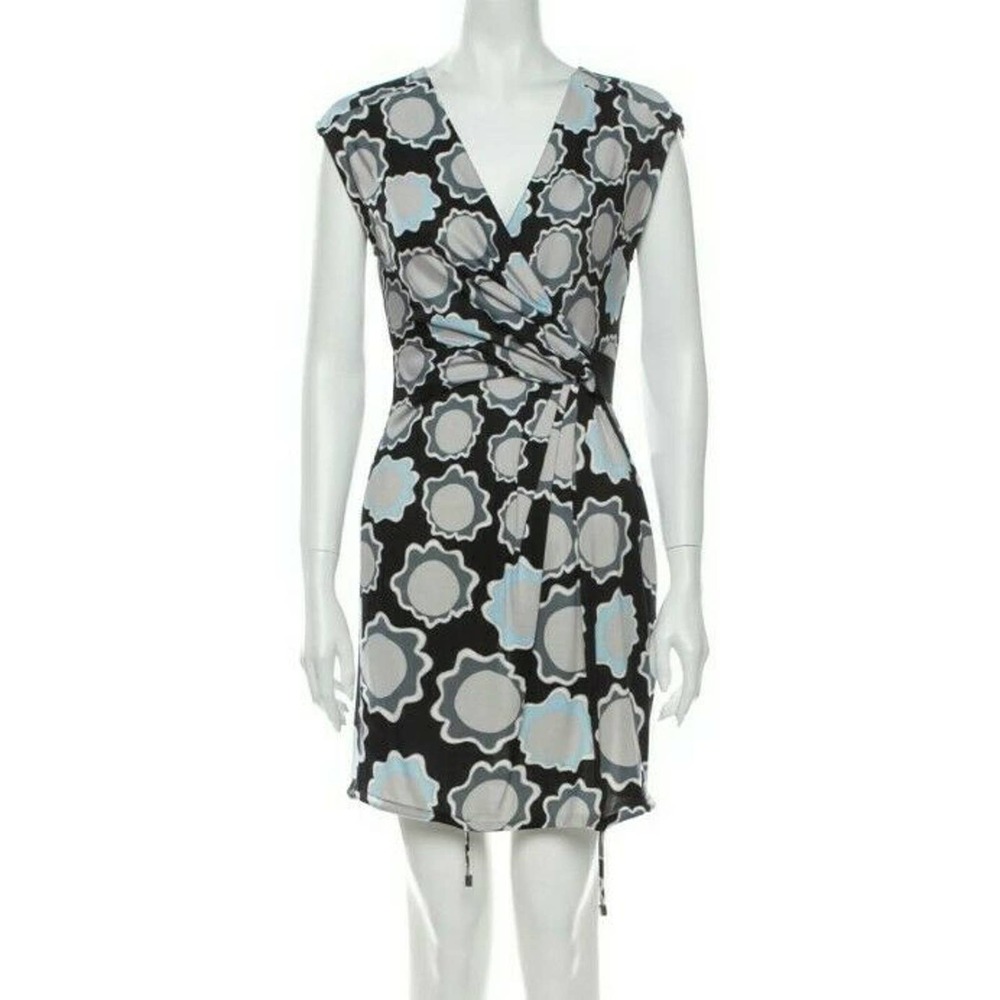 Diane Von Furstenberg Tani Silk Knit Dress Sz 2